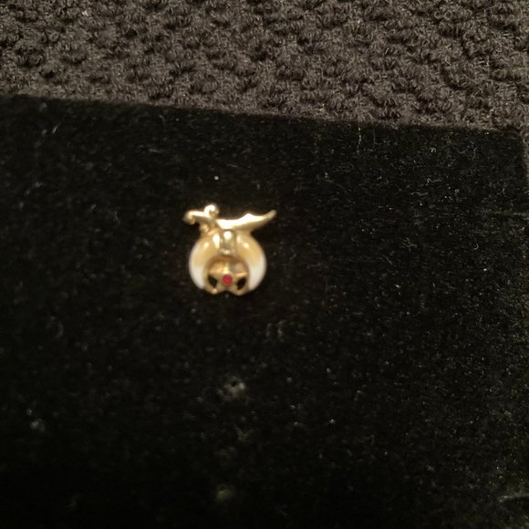 Vintage Shriner El Hasa Lapel / Tie Pin (Hickok Brand) - Picture 10 of 13
